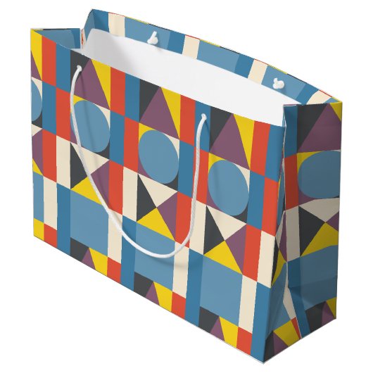 図形再生ステーション記号 ラージペーパーバッグ (裏面アングル)