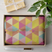 図形数々の形状の多角形 薄葉紙 (ギフト)