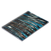 図形波グランジ形 ノートブック (左側)