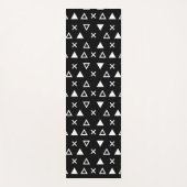 図形線三角形 ヨガマット (正面)