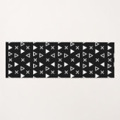 図形線三角形 ヨガマット (正面(横))