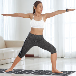 図形線三角形 ヨガマット