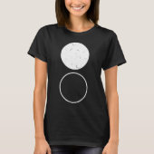図形装飾円 Tシャツ (正面)