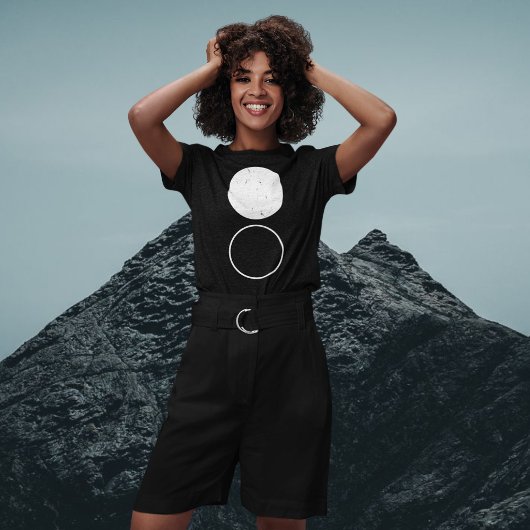 図形装飾円 Tシャツ