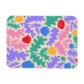 図形鮮やかパターン マグネット (横)