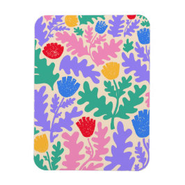 図形鮮やかパターン マグネット