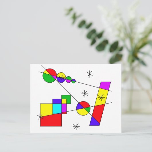 図形1 ポストカード (スタンド正面)