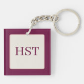 図形 キーホルダー (裏面)