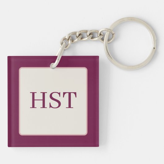 図形 キーホルダー (裏面)