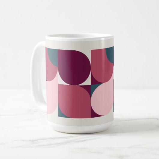 図形 コーヒーマグカップ (正面左)
