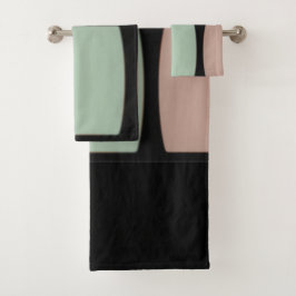 図形 バスタオルセット