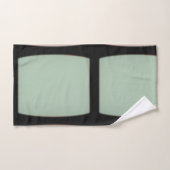 図形 バスタオルセット (ハンドタオル)