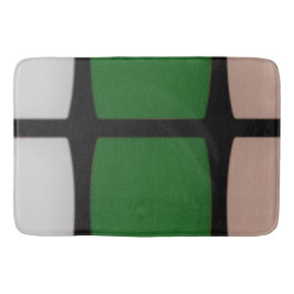 図形 バスマット