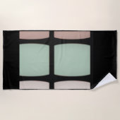 図形 ビーチタオル (正面)