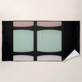 図形 ビーチタオル