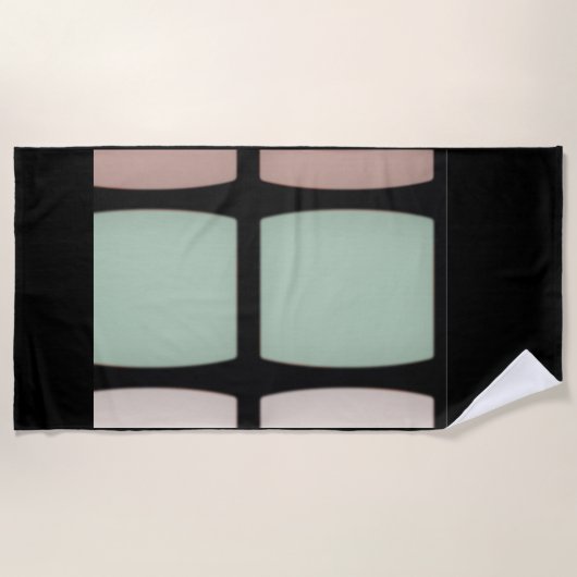 図形 ビーチタオル (正面)