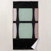 図形 ビーチタオル (正面)