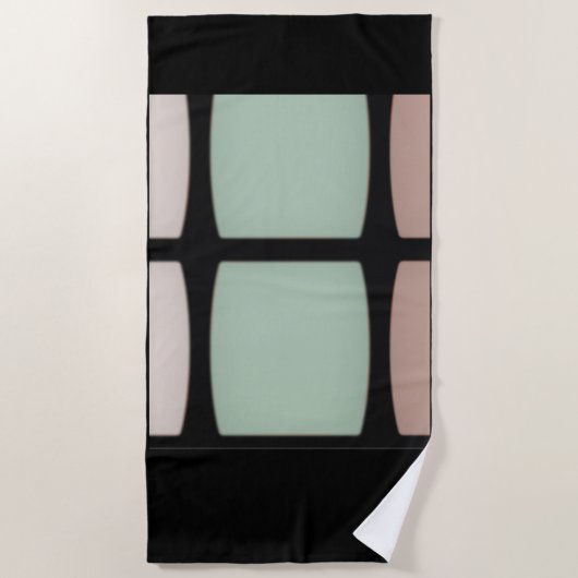 図形 ビーチタオル (正面)