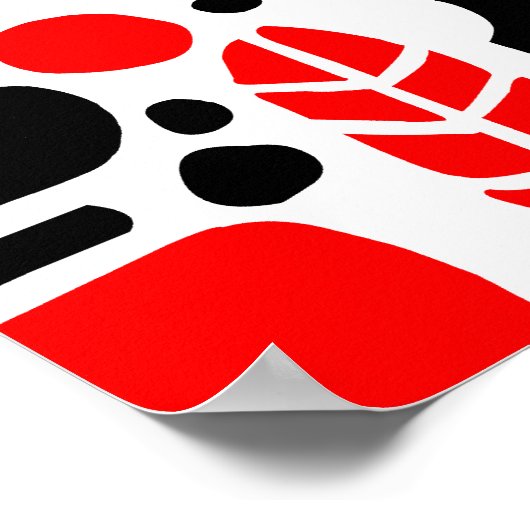 図形 ポスター (角)