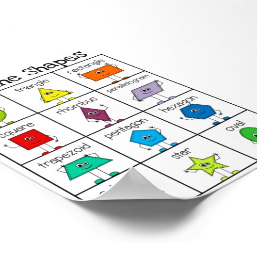 図形 ポスター (角)