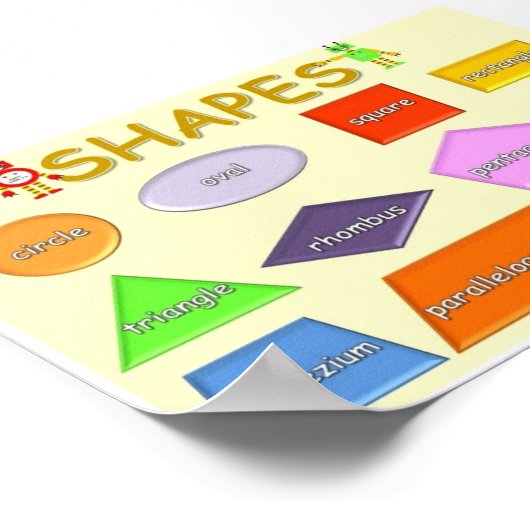 図形 ポスター (角)