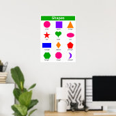 図形 ポスター (ホームオフィス)