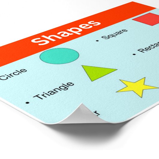 図形 ポスター (角)