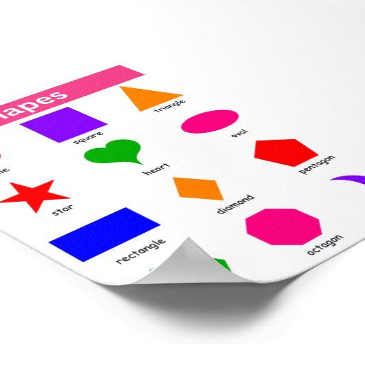 図形 ポスター (角)