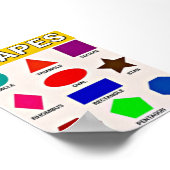 図形 ポスター (角)