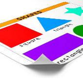 図形 ポスター (角)