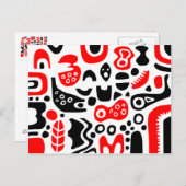 図形 ポストカード (正面/裏面)