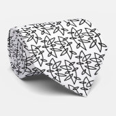 図形 – 白黒表示 ネクタイ (ロール)