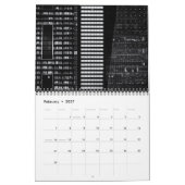 図形No 11 カレンダー (2月 2027)