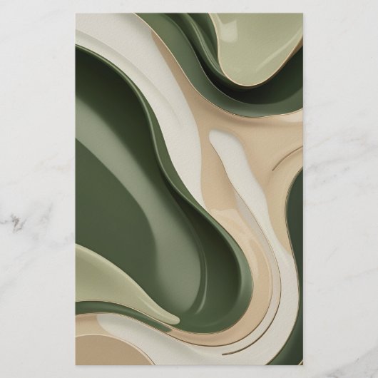 図数々の面の目的文房具紙スタイリッシュ 便箋 (正面)