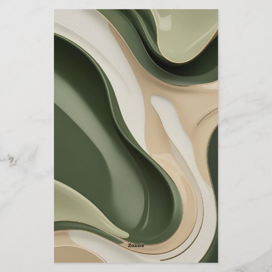 図数々の面の目的文房具紙スタイリッシュ 便箋 (裏面)