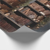 図書ファンシー館 ラッピングペーパー (角)