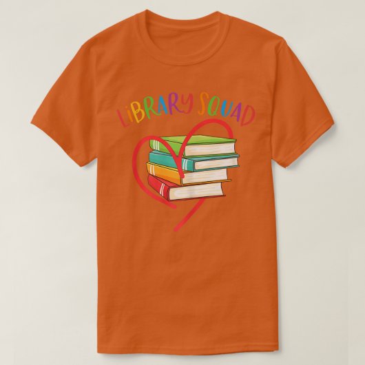 図書分館図書室ブックワーム本の恋人 Tシャツ (デザイン正面)