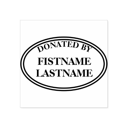 図書切手スタイル図書寄贈スタンプ ラバースタンプ (インプリント)