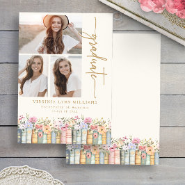 図書卒業 案内状