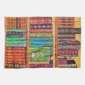 図書台所用タオル キッチンタオル (横)