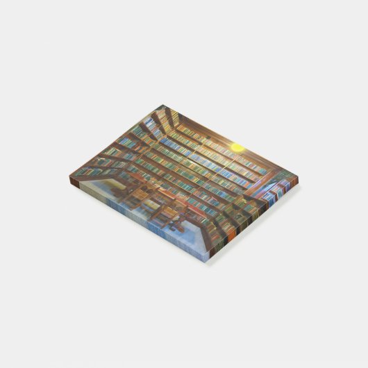 図書図書水彩画 ポストイット (アングル)