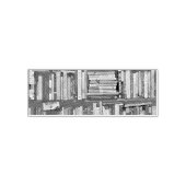 図書好カッコいいきの贈り物 セルフインキングスタンプ (デザイン)