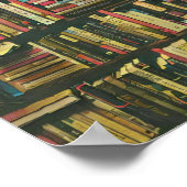 図書好カッコいいきの贈り物 ポスター (角)