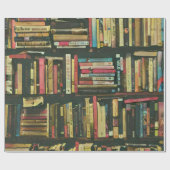 図書好カッコいいきの贈り物 ラッピングペーパー (フラット)