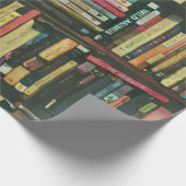 図書好カッコいいきの贈り物 ラッピングペーパー (角)