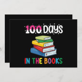 図書学校の日100読人 招待状 (正面/裏面)