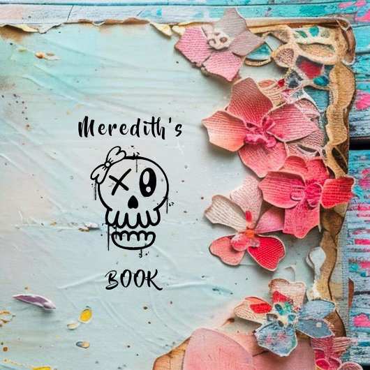 図書室からカスタムのアーバンスカルゴシック語版の本 ラバースタンプ