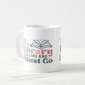 図書室が来て行かなくちゃ コーヒーマグカップ (正面左)