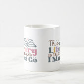 図書室が来て行かなくちゃ コーヒーマグカップ (中央)