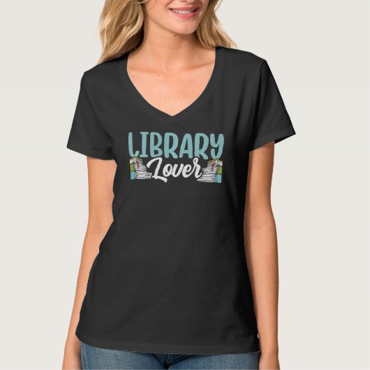 図書室ことわざ図書室 Tシャツ (正面)
